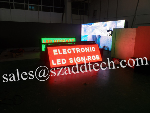 USA Front Accessible LED Sign