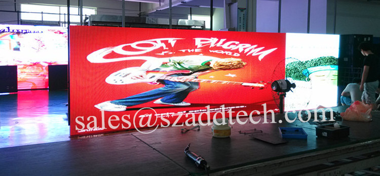 Europe Front Maintenance P10mm Indoor SMD Full Color LED Screen