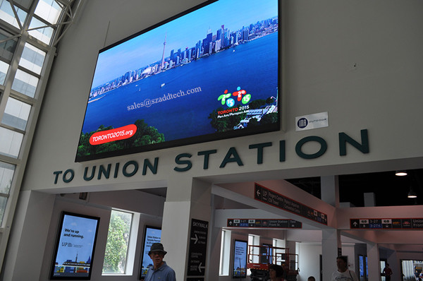 P6mm Station indoor led screen