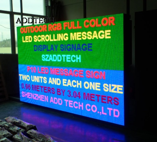 P10mm Outdoor Full Color LED Video Screen