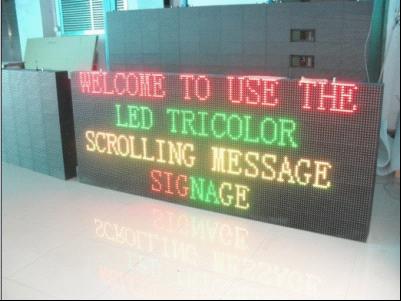 LED Scrolling Message Sign