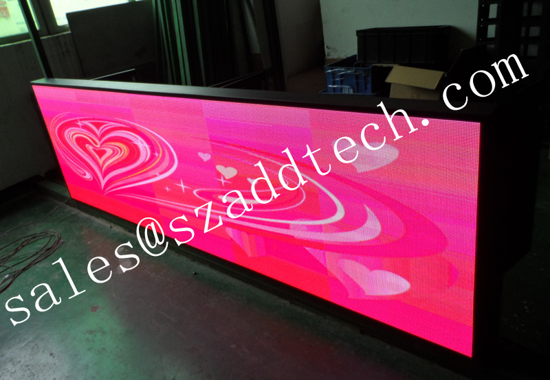 P4mm French Indoor SMD Full Color LED Banner