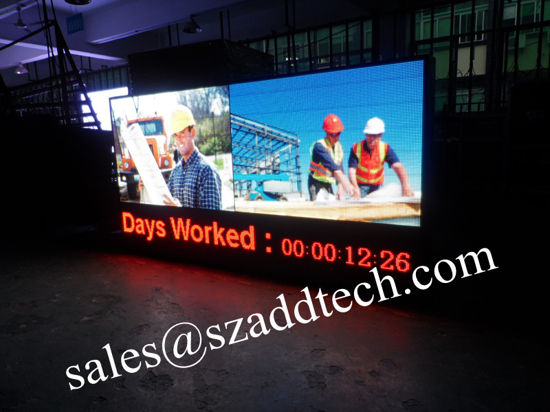 USA P6mm Indoor LED Sign for Fashion Shop Advertising Use