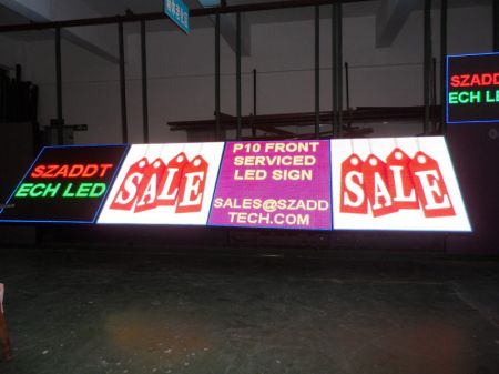 Front Accessible LED Display Sign