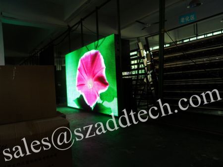 Poland P10mm Outdoor Full Color LED Display Screen